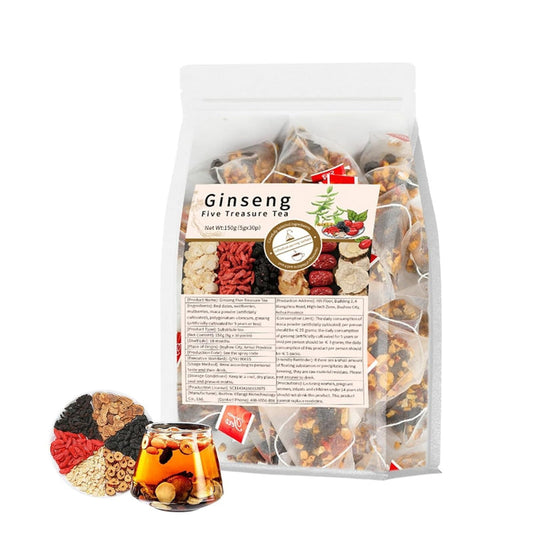 Last Day 50% OFF🔥Ginseng Five Treasure Tea